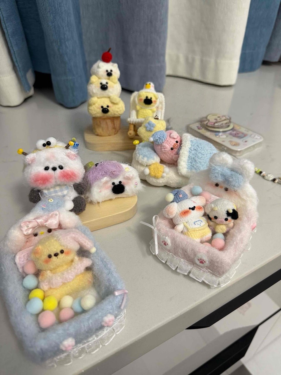 Purchase link for Handmade Crochet dolls - RE - THE